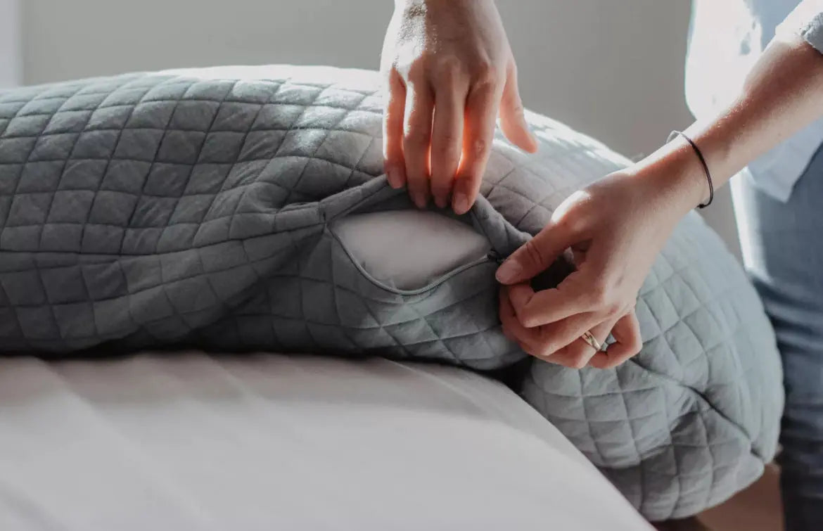 Coussin Allaitement BIG FLOPSY BEABA - VERT SAUGE Beaba