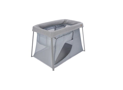 Nouveauté ! BEABA, Lit parapluie 3 en 1 - Eazy sleep - Gris chiné / Galet BB Cigogne