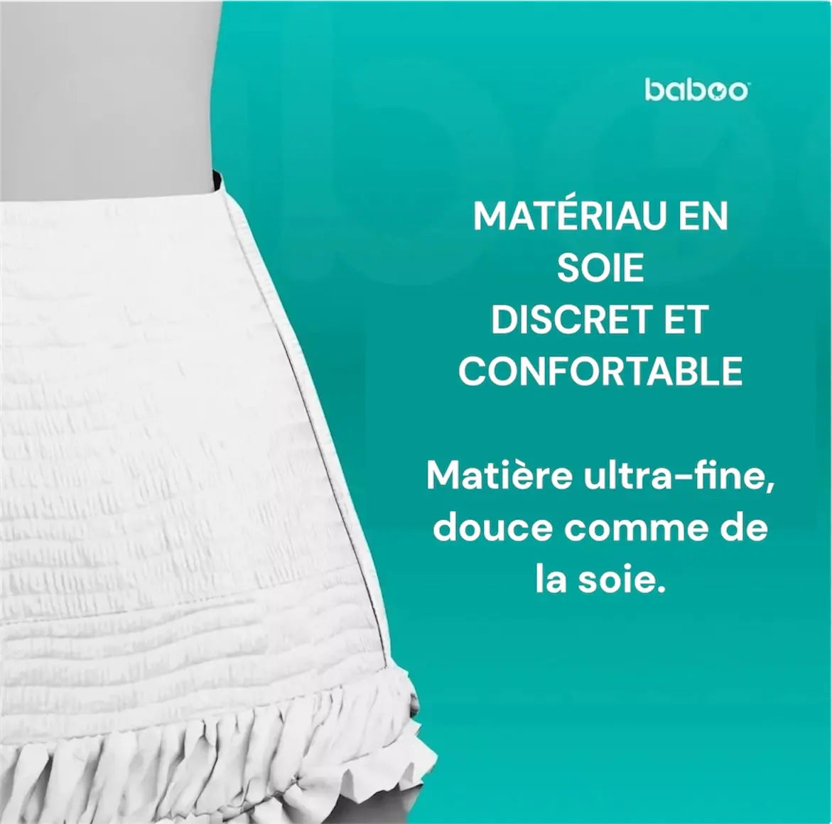 Pantalons absorbants jetables (Taille XL, x5 pièces) BB Cigogne
