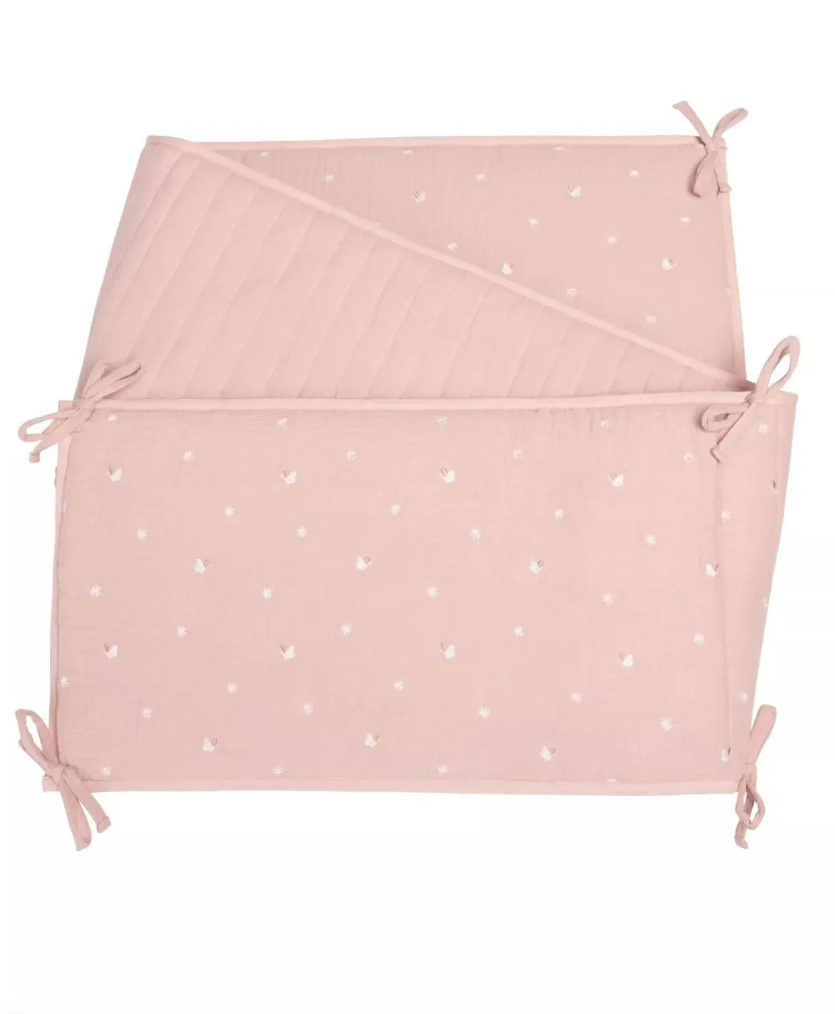 Nouveauté ! TOUR DE LIT - ROSE COMBELLE