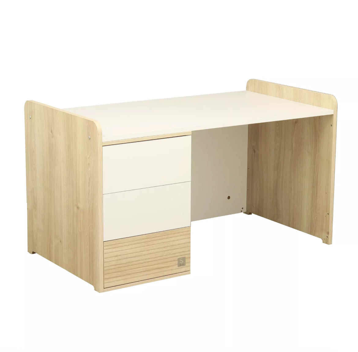 Lit combiné 140x70 évolutif en 90x190 avec commode à langer 3 tiroirs - PALOMA BB Cigogne