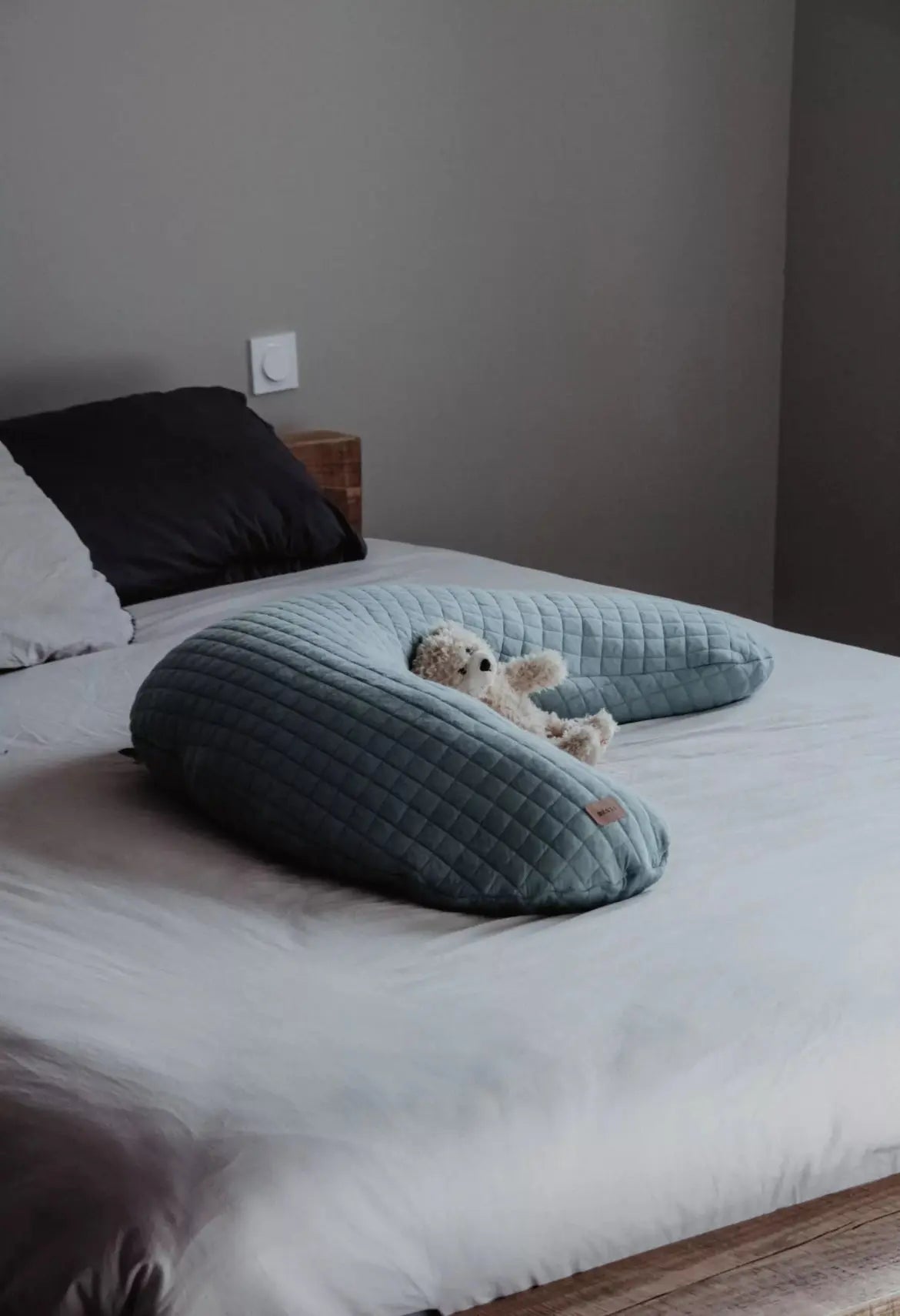 Coussin Allaitement BIG FLOPSY BEABA - VERT SAUGE Beaba