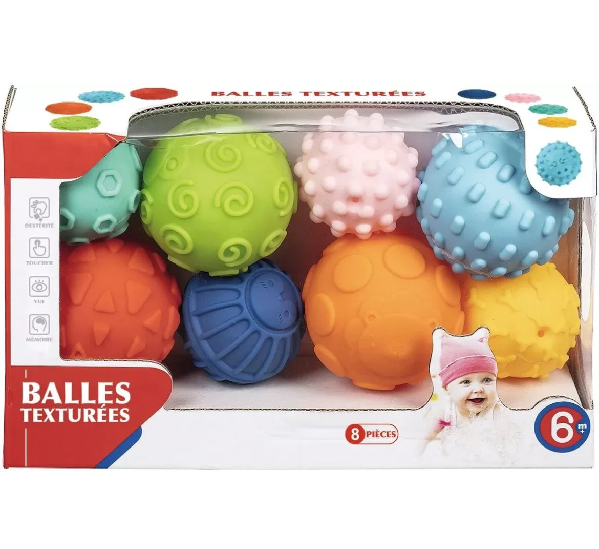 Balles texturées