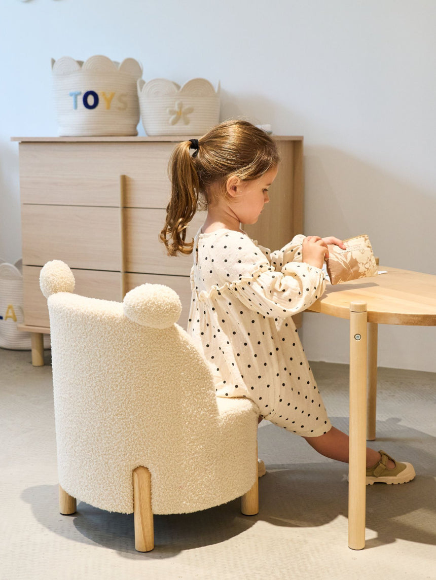 Nouveauté ! CHILDHOME, Berceau Teddy - ecru BB Cigogne