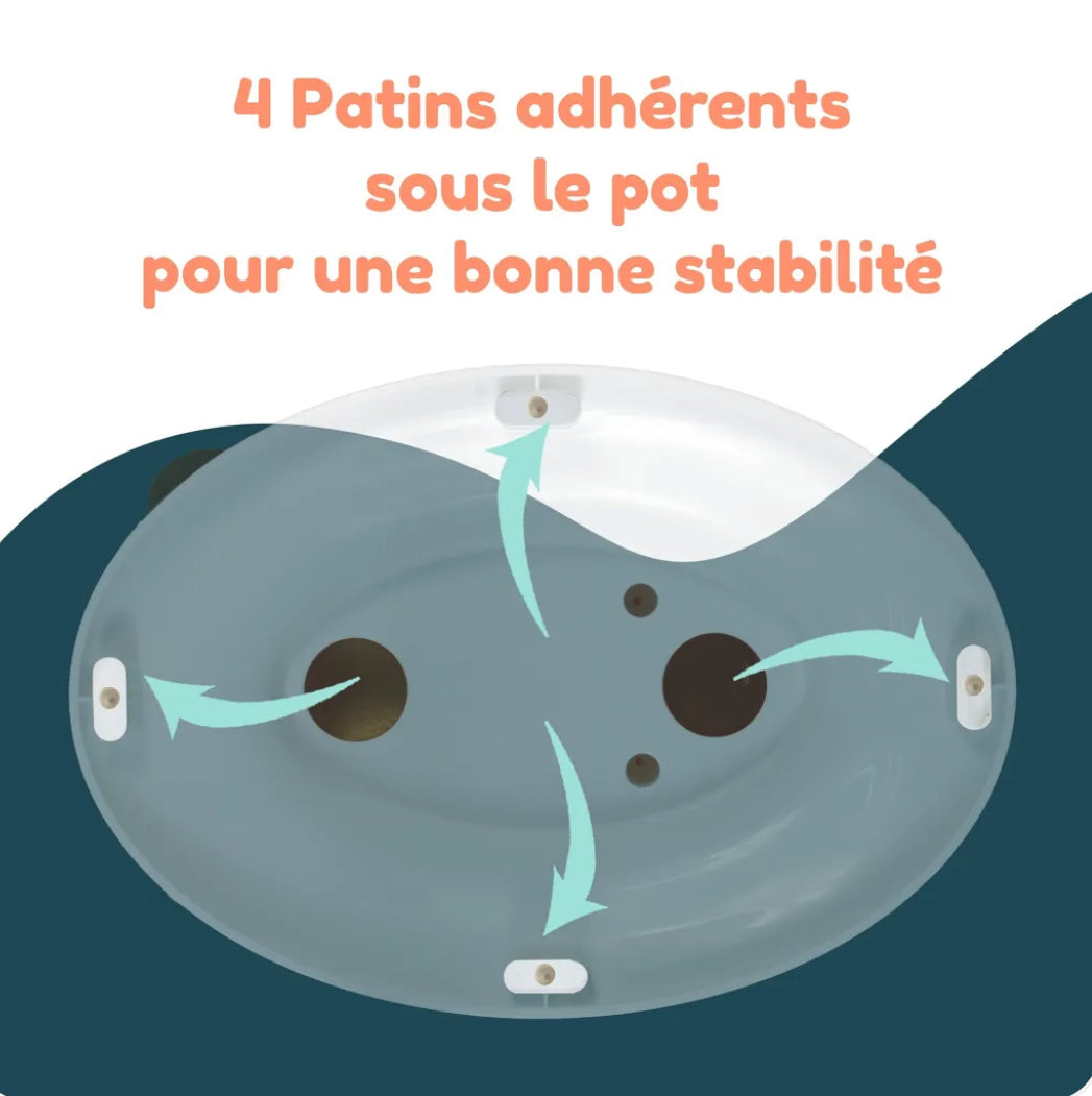Pot Mini toilette bébé - Ourson Looping