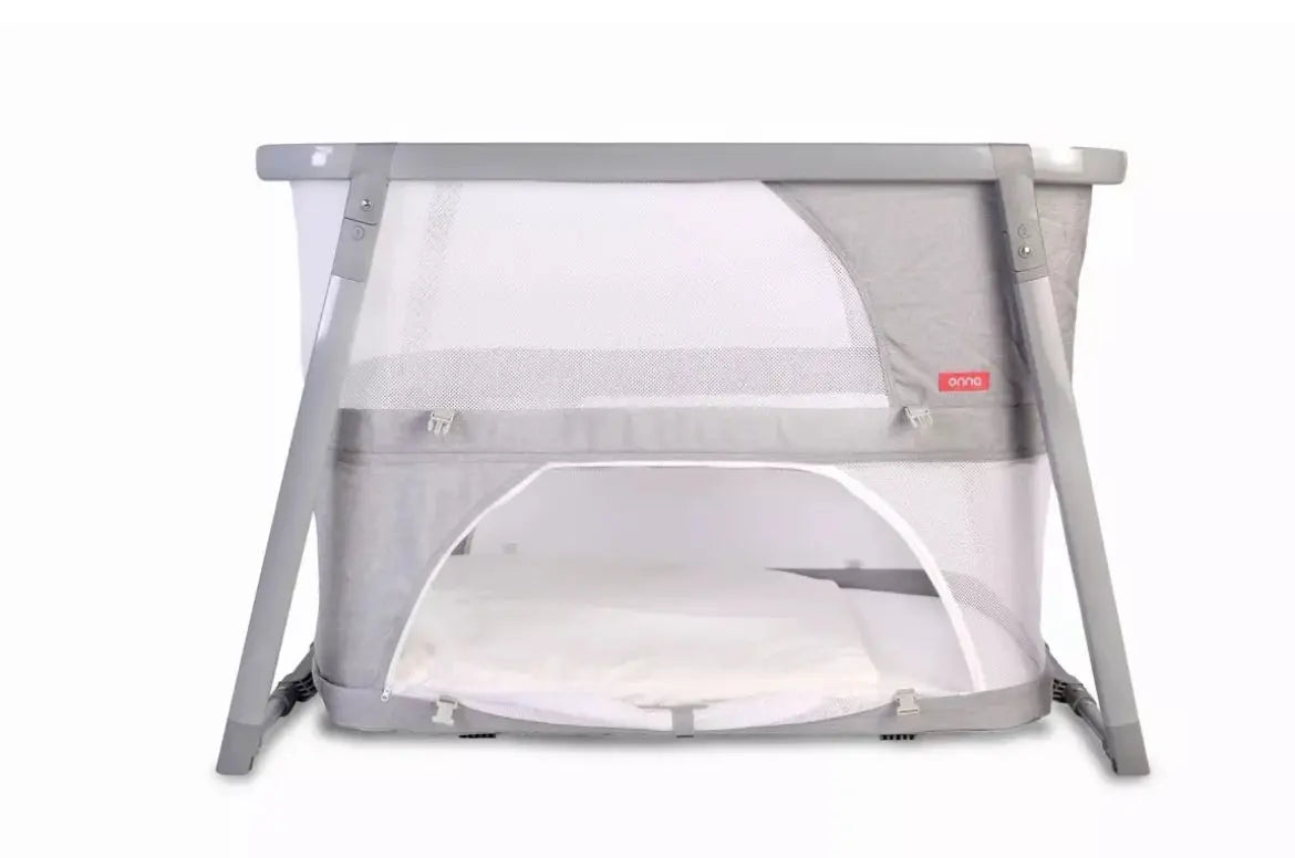 Lit bébé 4 en 1 - Gris Onna