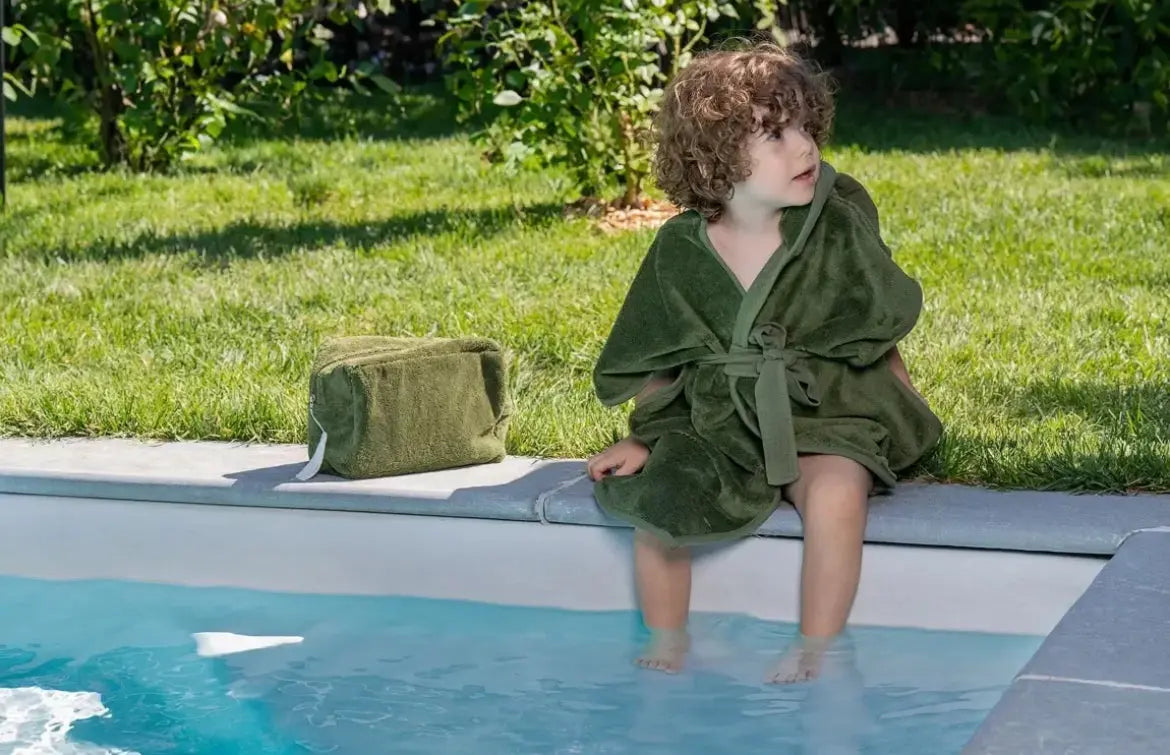 Peignoir en bambou -  KAKI BB&co