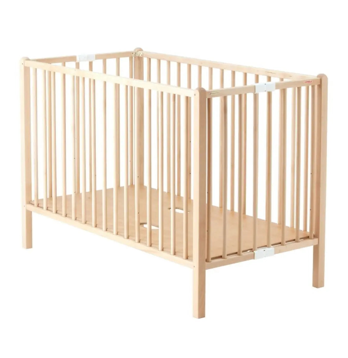 Lit pliant Roméo 60 x 120 - Vernis naturel - Combelle COMBELLE