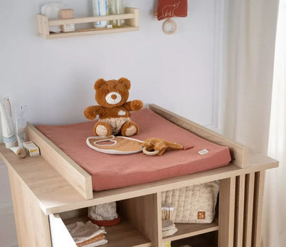 Hochet ours avec anneau en bois - MARRON ORSINO BB Cigogne