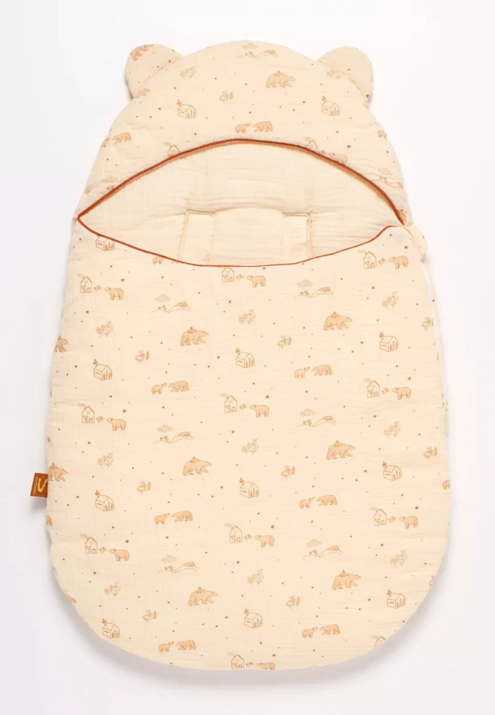 Nid d'ange 5 attaches - ORSINO BB Cigogne