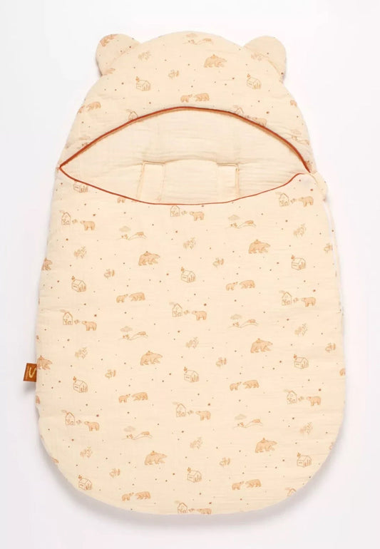 Nid d'ange 5 attaches - ORSINO BB Cigogne