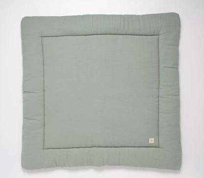 Grand tapis de jeu en double gaze de coton - UNI SAUGE BB Cigogne