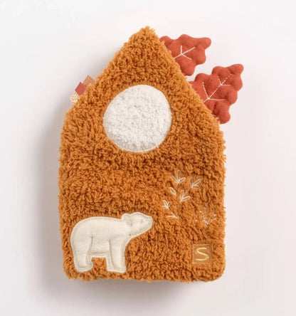 Livre d'éveil sherpa détail brodé - ORSINO BB Cigogne