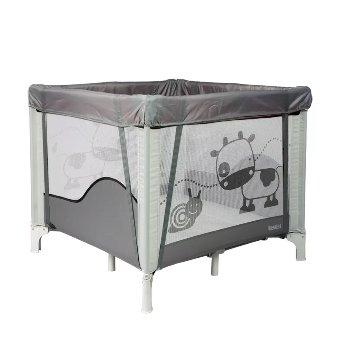 Parc/berceau bébé pliant 90 x 90cm avec Rehausse BB Cigogne