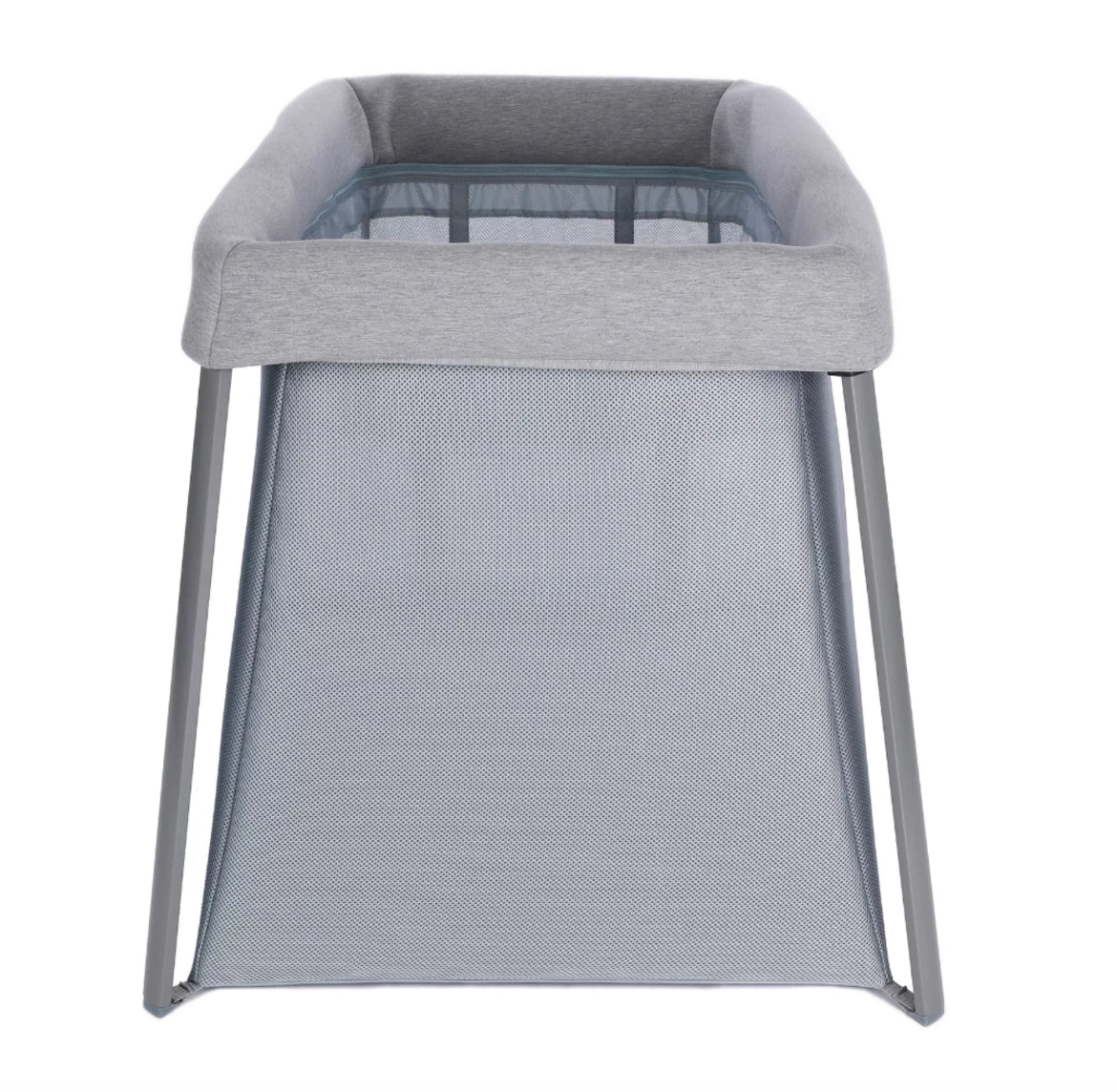 Nouveauté ! BEABA, Lit parapluie 3 en 1 - Eazy sleep - Gris chiné / Galet BB Cigogne