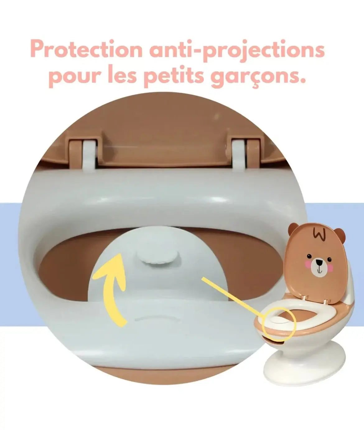 Mini toilette - Ours Looping