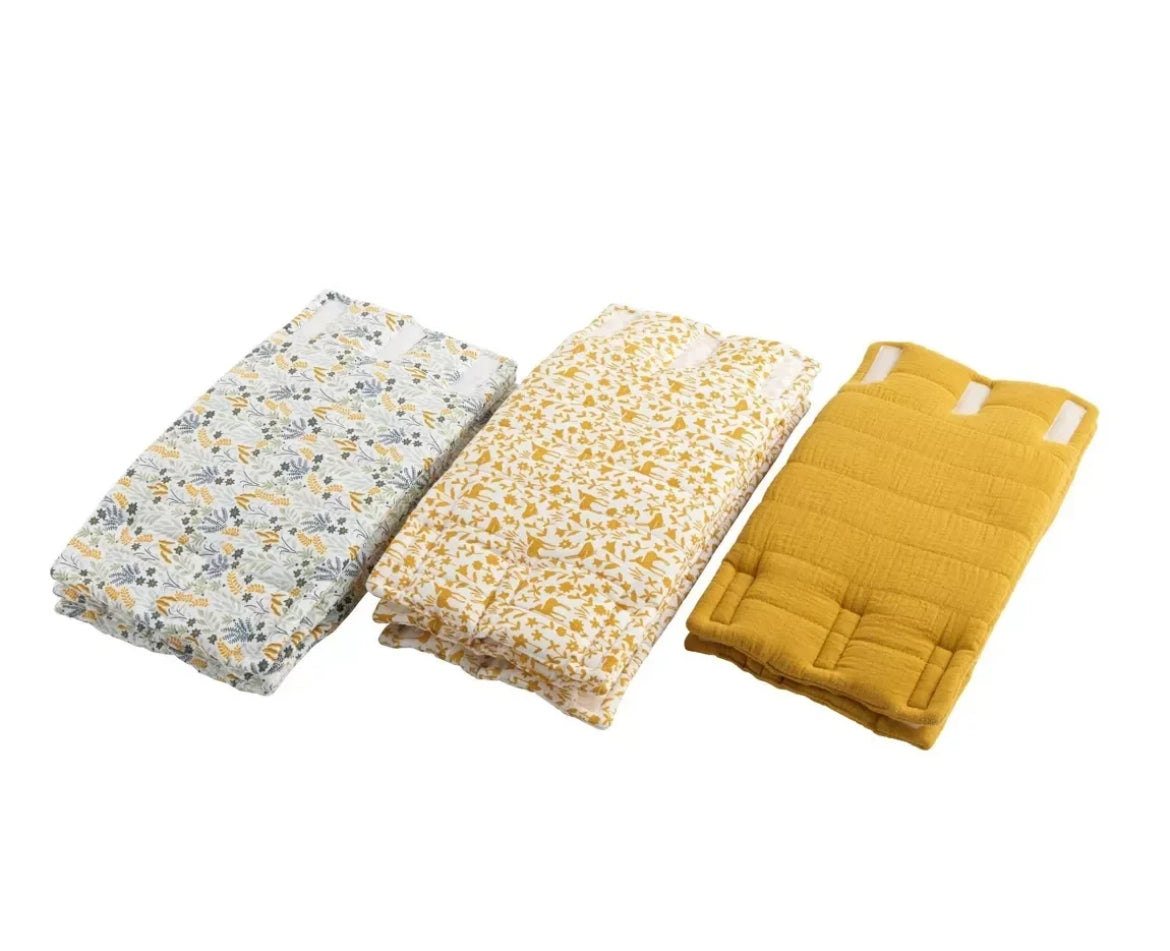 Protection de barreaux x8 - JAUNE TOPAZE PROMENONS NOUS BB Cigogne