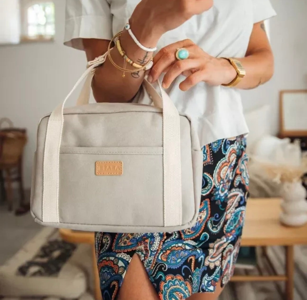 BEABA , Organisateur de Poussette Mini Paris - GRIS PERLE