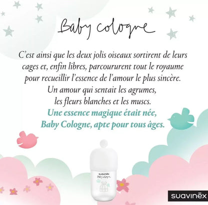 SUAVINEX, PACK PELUCHE BABY COLOGNE LIBERTY 100ML+50ML BB Cigogne