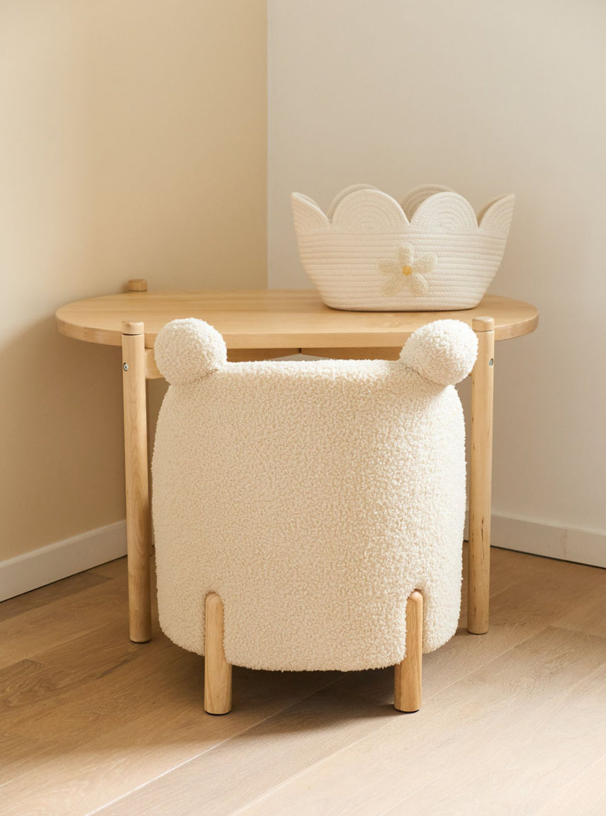 Nouveauté ! CHILDHOME, Berceau Teddy - ecru BB Cigogne