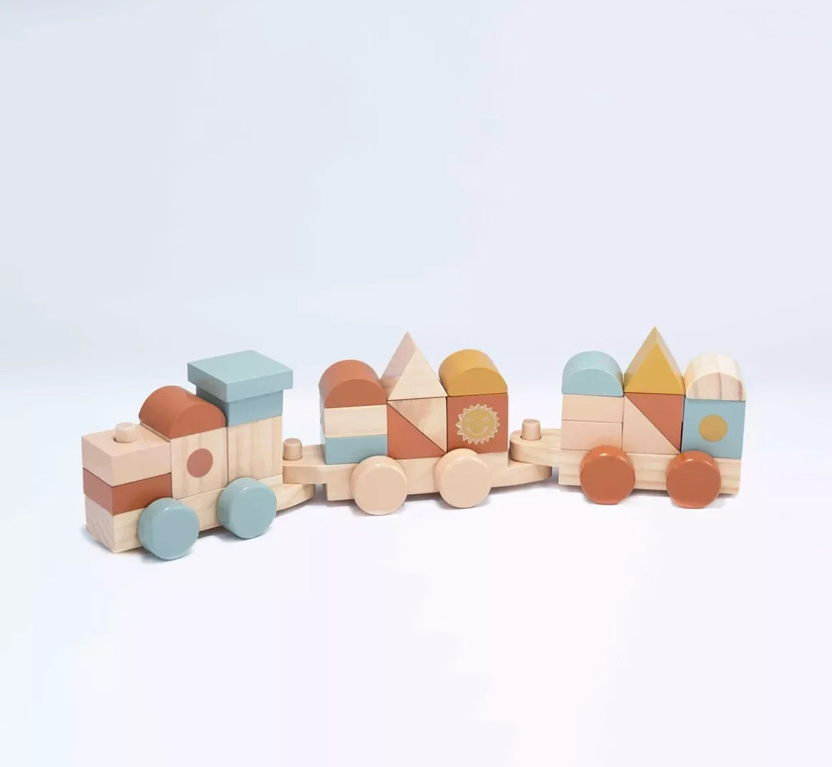 Train empilable bois FSC BB Cigogne