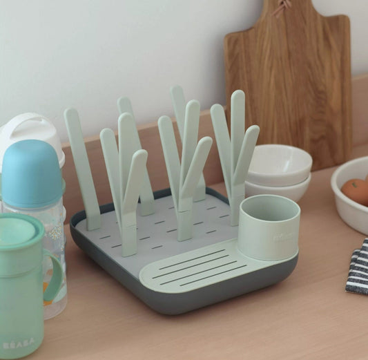 Egoutte biberons forêt - GRIS BB Cigogne