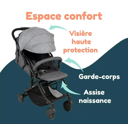 Poussette compacte - YUKO PLATINIUM Looping