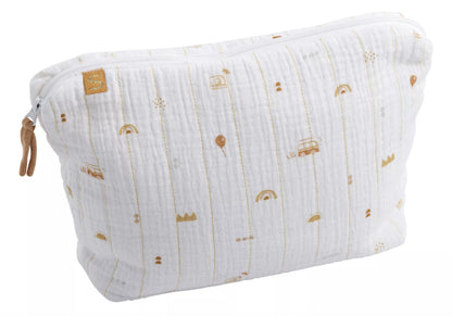 Trousse de toilette + Carrés éponges - SUNLIGHT BB Cigogne