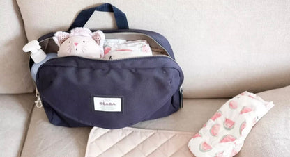 Box Sac à langer Genève - BLEU MARINE BB Cigogne