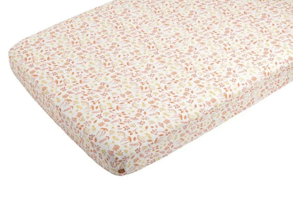 Lot de 2 draps housse bio - ESMEE BB Cigogne