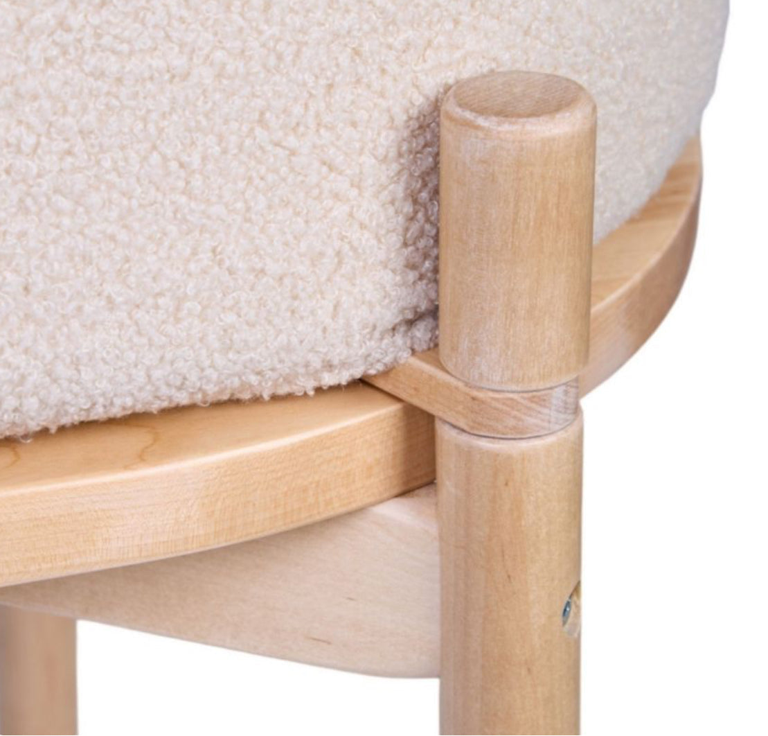 Nouveauté ! CHILDHOME, Berceau Teddy - ecru BB Cigogne