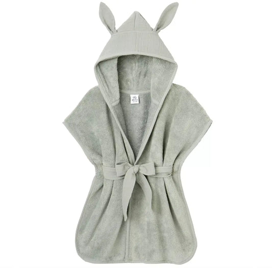 Peignoir en bambou - VERT DE GRIS BB&co