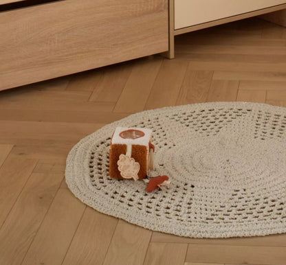 Cube d'activités ours en sherpa - ORSINO BB Cigogne