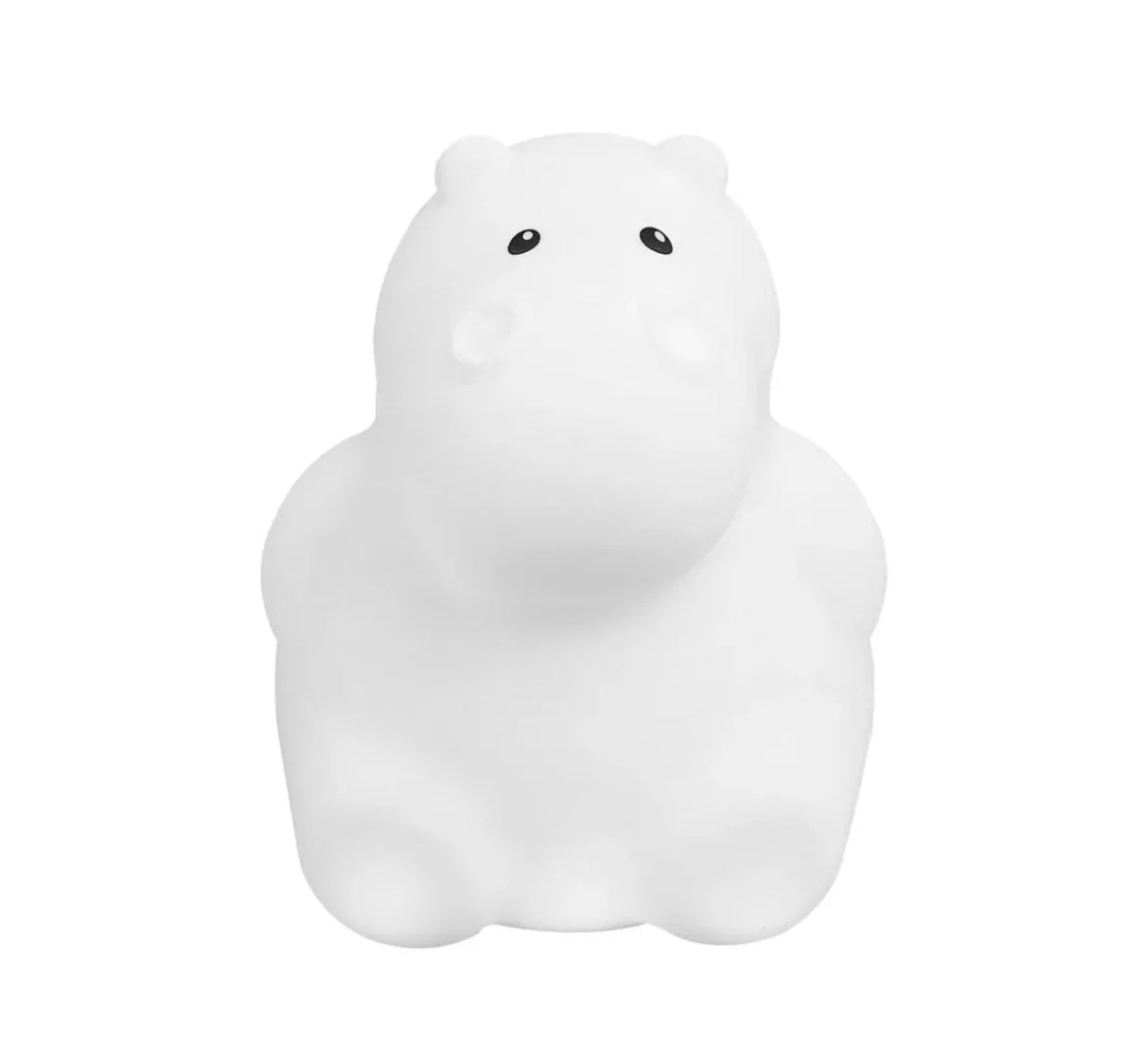 Veilleuse silicone BLUETOOTH - HIPPOPOTAME BB Cigogne